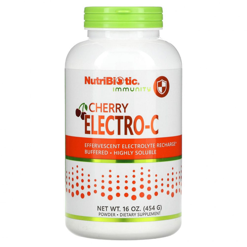 ������ ������ NutriBiotic, Immunity, Cherry Electro-C, 454 � (16 �����)  IHerb (������) ����