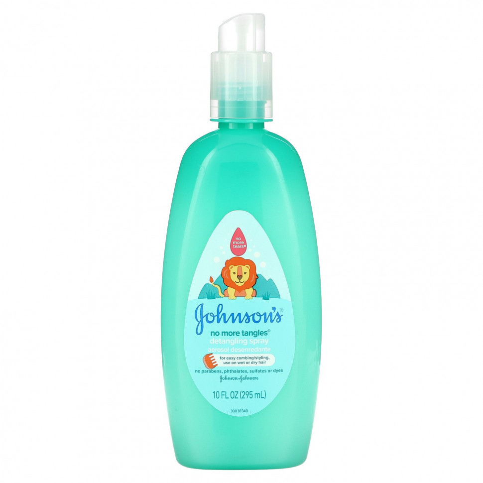 ������ ������ Johnson's Baby, No More Tangles, Detangling Spray, 10.2 fl oz (295 ml)  IHerb (������) ����