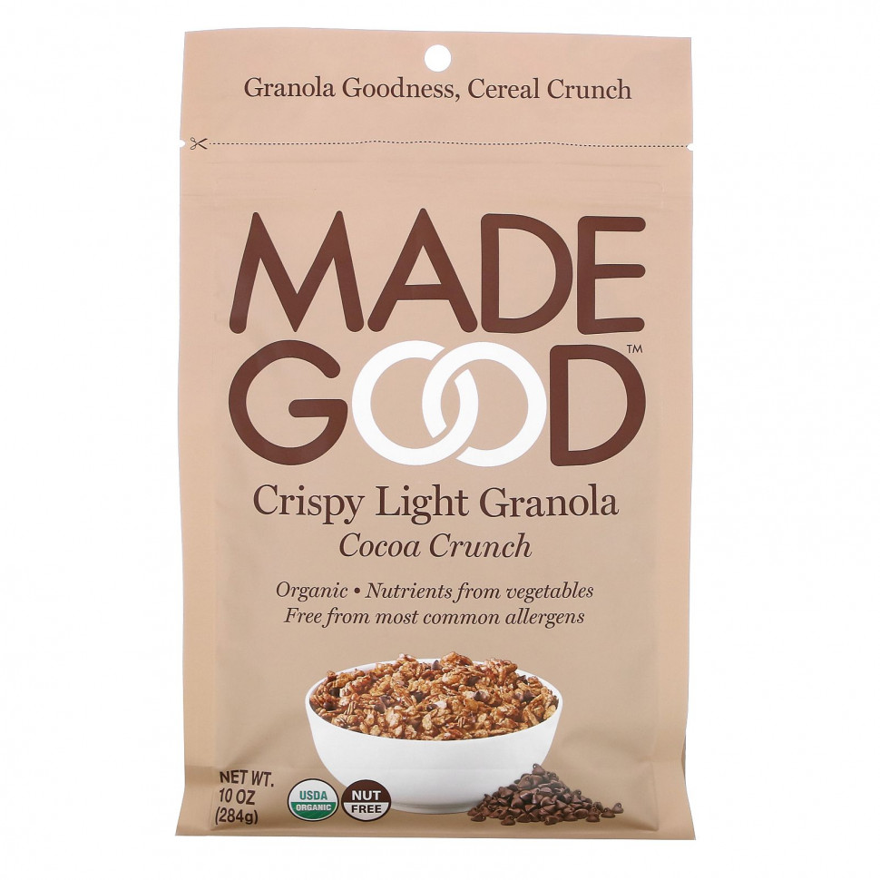 ������ ������ MadeGood, Crispy Light Granola, ��������� ������� � �����, 284 � (10 �����)  IHerb (������) ����