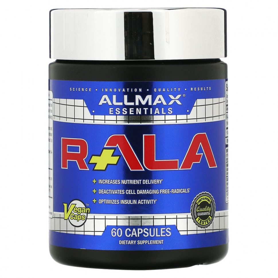  ALLMAX Nutrition, R+ALA, 60     -     , -, 