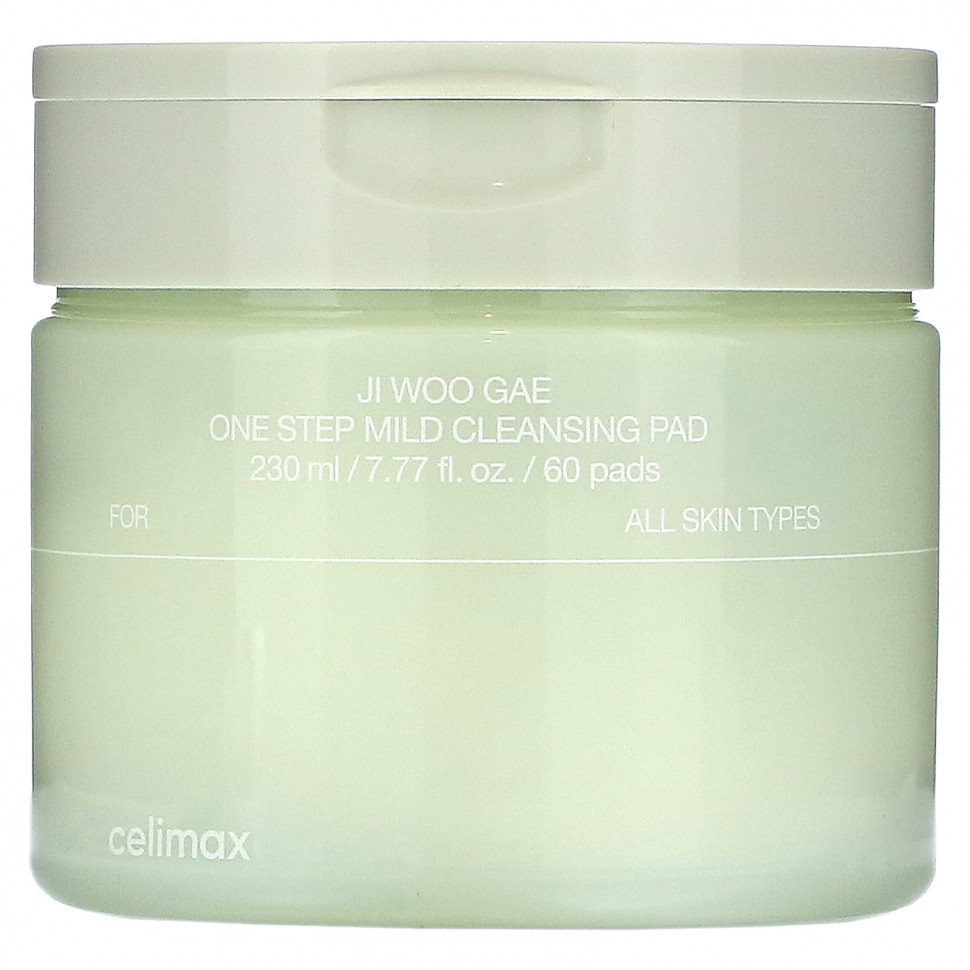 ������ ������ Celimax, One Step Mild Cleansing Pad, Ji Woo Gae, 60 ���������  IHerb (������) ����