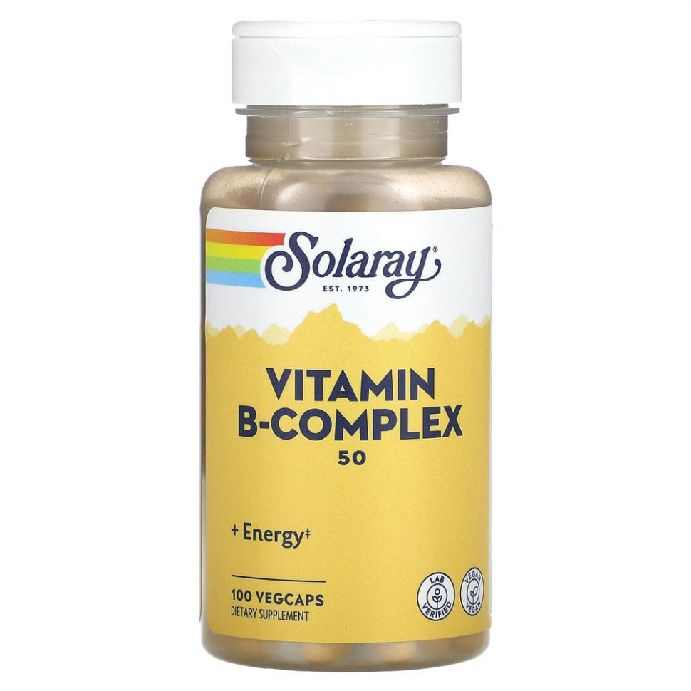 ������ ������ Solaray, B-Complex 50, 100 ������ � ��������� �� ������������ ������������� �������������  IHerb (������) ����