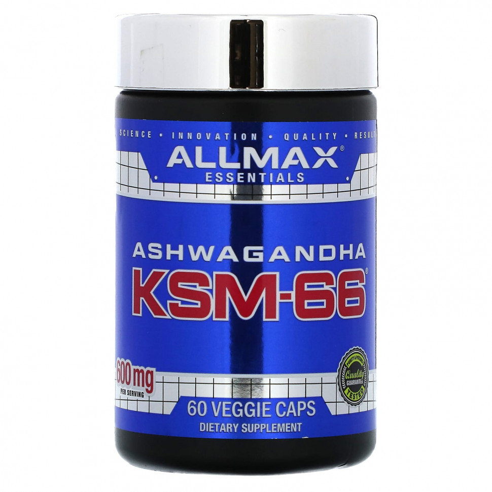 ������ ������ ALLMAX, ��������� KSM-66, 300 ��, 60 ������������ ������  IHerb (������) ����