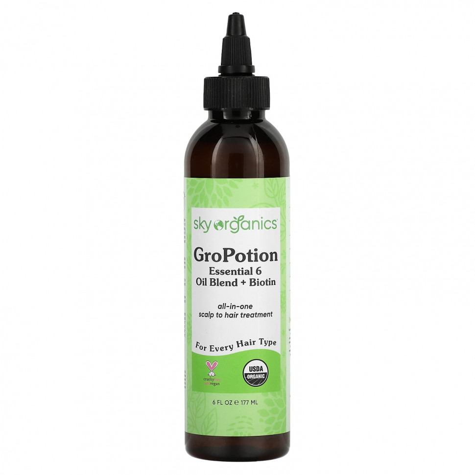 ������ ������ Sky Organics, GroPotion, ����� 6 ������� ����� + ������, 177 �� (6 ����. �����)  IHerb (������) ����