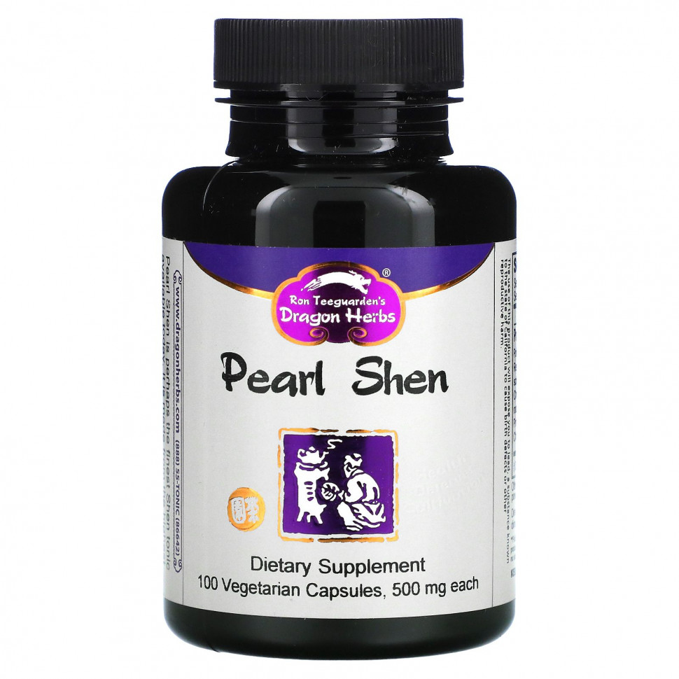  Dragon Herbs, Pearl Shen, 500 , 100      -     , -, 