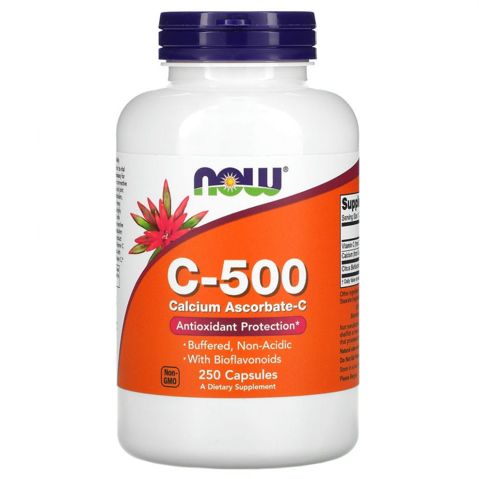  NOW Foods, C-500,  -C, 250     -     , -, 