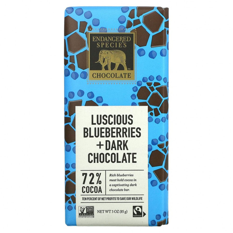  Endangered Species Chocolate,    , 72 % , 85  (3 )    -     , -, 