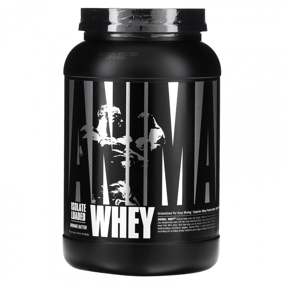 ������ ������ Universal Nutrition, Animal Whey, ����� ��� ������, 907 � (2 �����)  IHerb (������) ����