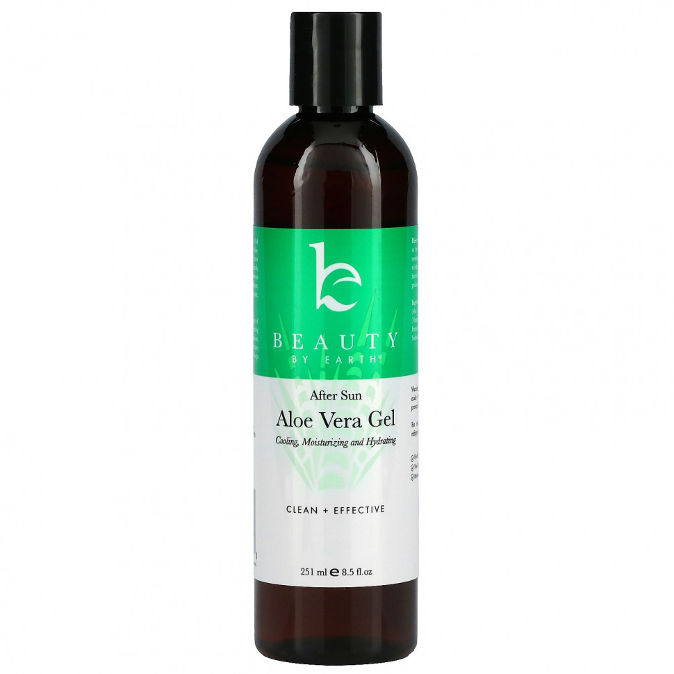 ������ ������ Beauty By Earth, Aloe Vera Gel, 8.5 fl oz (251 ml)  IHerb (������) ����