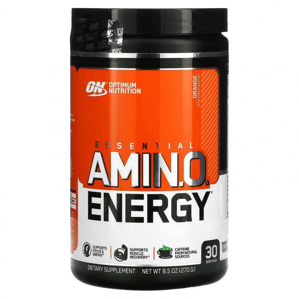 ������ ������ Optimum Nutrition, ESSENTIAL AMIN.O. ENERGY, ���������� � ����������, 270 � (9,5 �����)  IHerb (������) ����