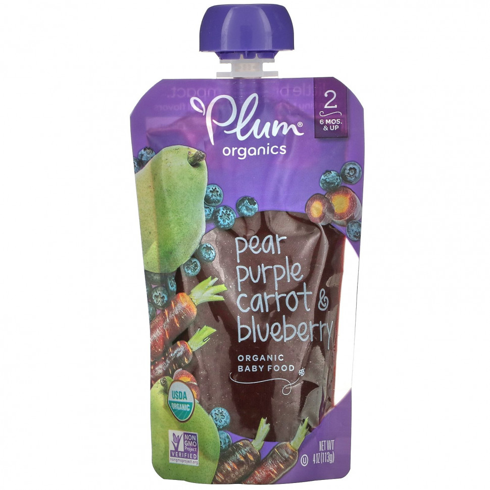  Plum Organics,   ,  2, ,    , 4  (113 )    -     , -, 