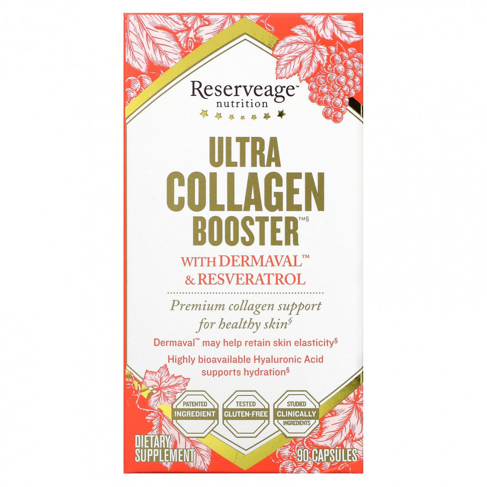   ReserveAge Nutrition, Ultra Collagen Booster, 90   IHerb () 