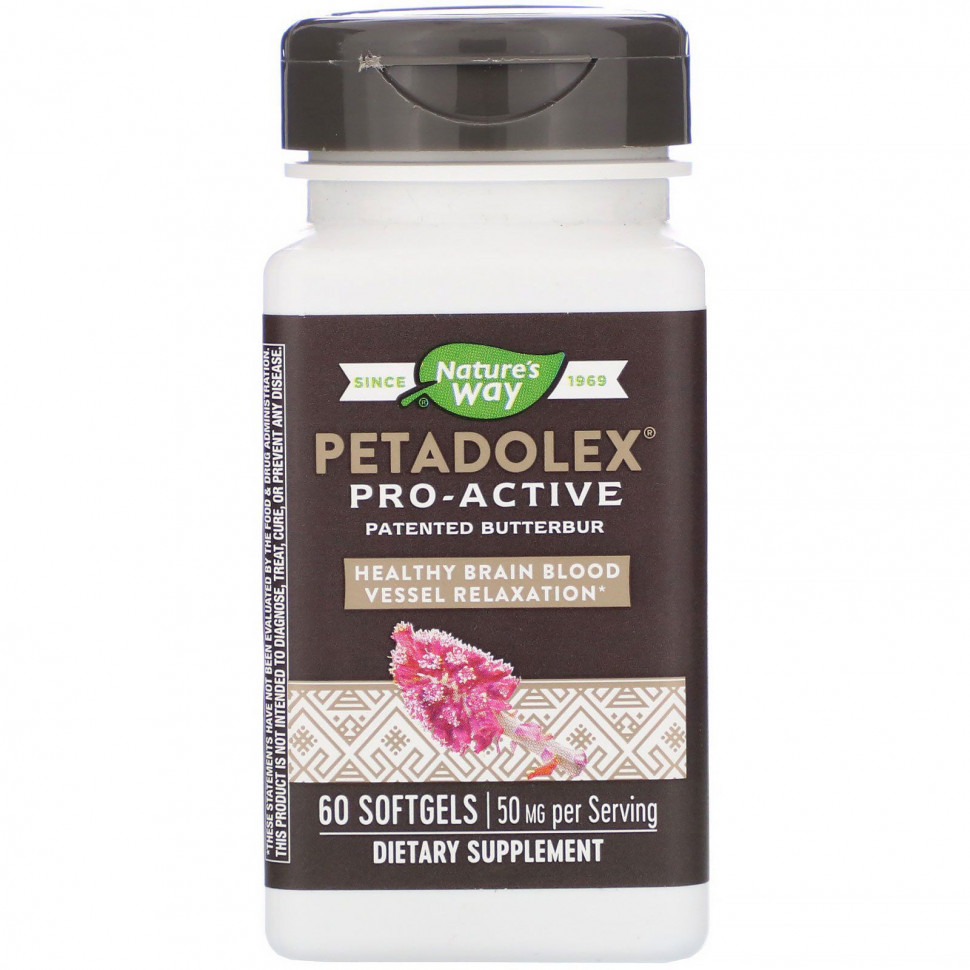  Nature's Way, PETADOLEX, Pro-Active,    , 50  , 60     -     , -, 