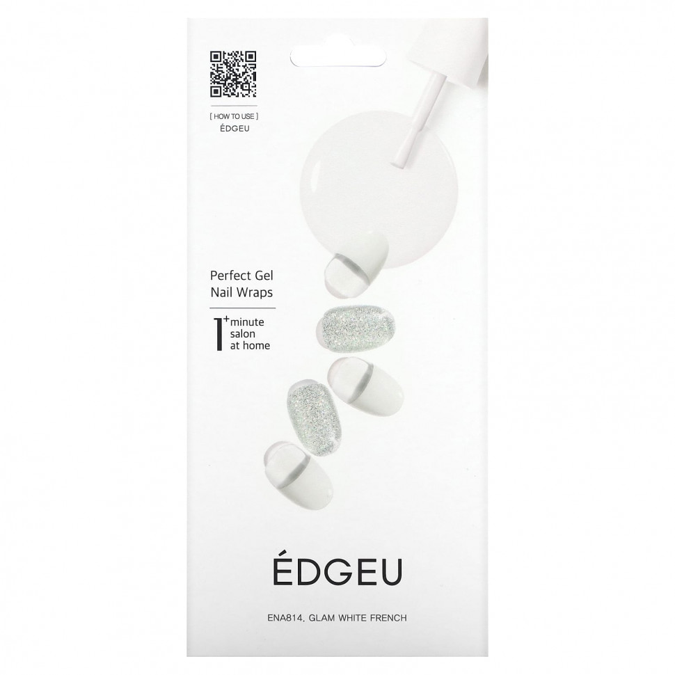  Edgeu, Perfect Gel Nail Wraps, ENT814,    ,   16     -     , -, 