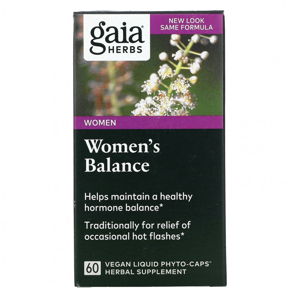 ������ ������ Gaia Herbs, Women's Balance, 60 Veggie Liquid Phyto-Caps  IHerb (������) ����