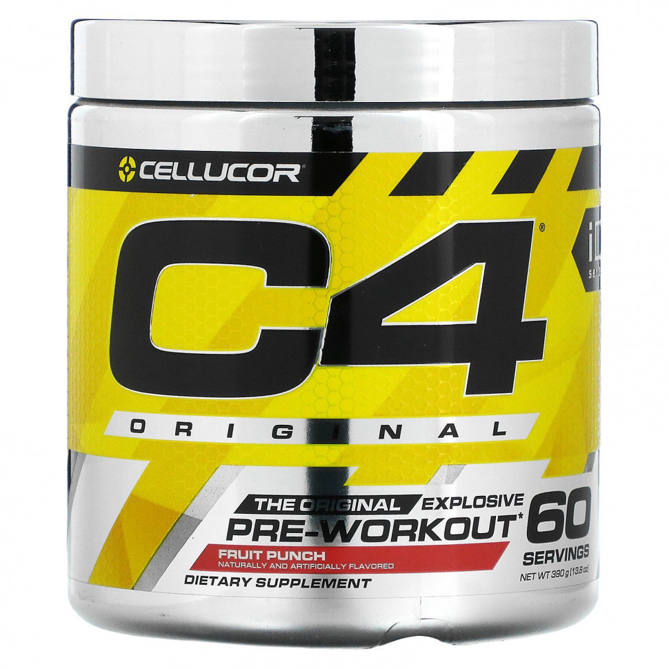 ������ ������ Cellucor, C4 Original Explosive, ����� �����������, ��������� ����, 390 � (13,8 �����)  IHerb (������) ����