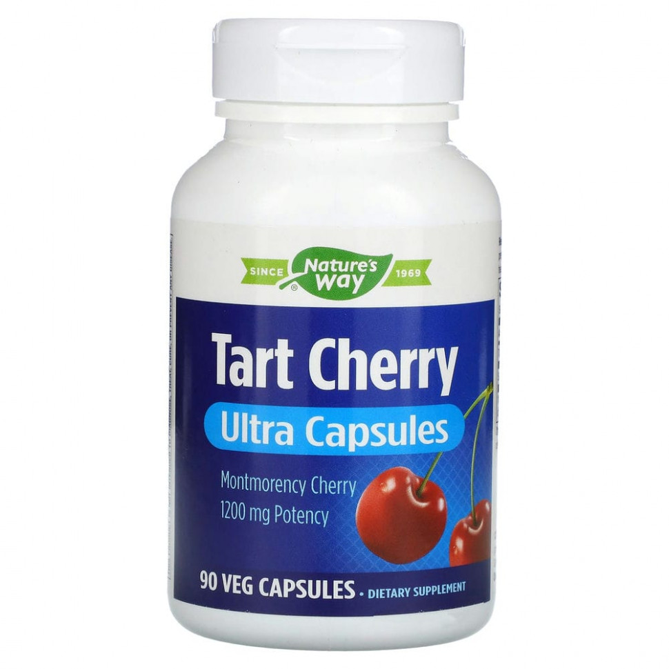������ ������ Enzymatic Therapy, Tart Cherry, �������������, 1200 ��, 90 ������������ ������  IHerb (������) ����