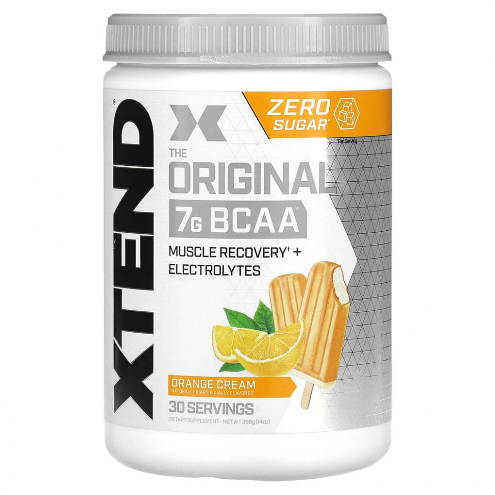 ������ ������ Xtend, The Original 7G BCAA, ������������ ����, 396 � (14 �����)  IHerb (������) ����