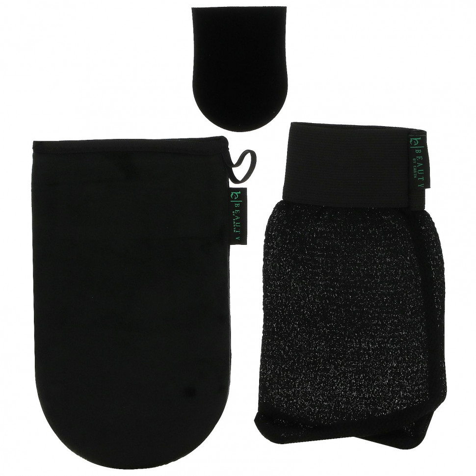 ������ ������ Beauty By Earth, Self Tanner Exfoliation & Application Kit, 3 Piece Kit  IHerb (������) ����