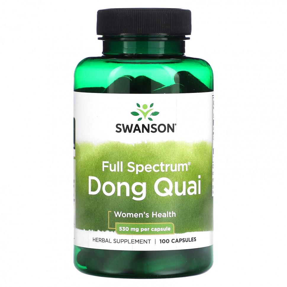 ������ ������ Swanson, Full Spectrum Dong Quai, 530 ��, 100 ������  IHerb (������) ����
