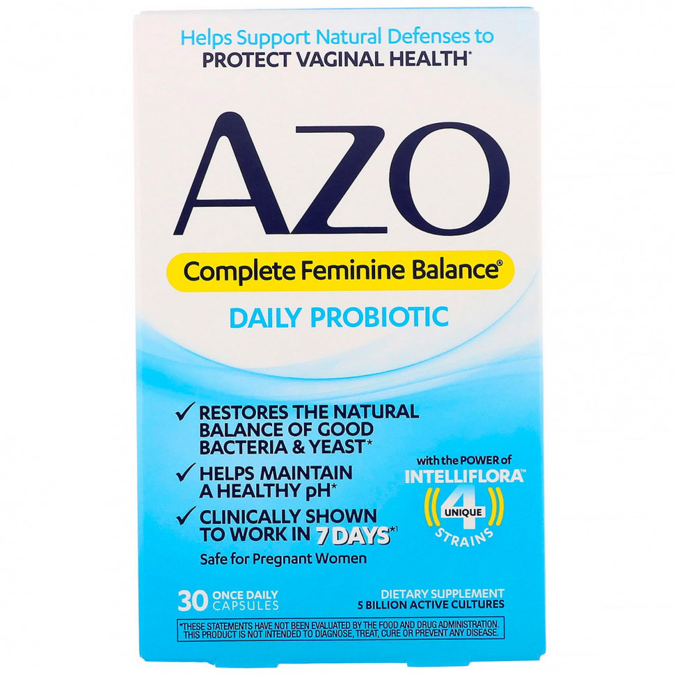  Azo, Complete Feminine Balance,    , 30           -     , -, 