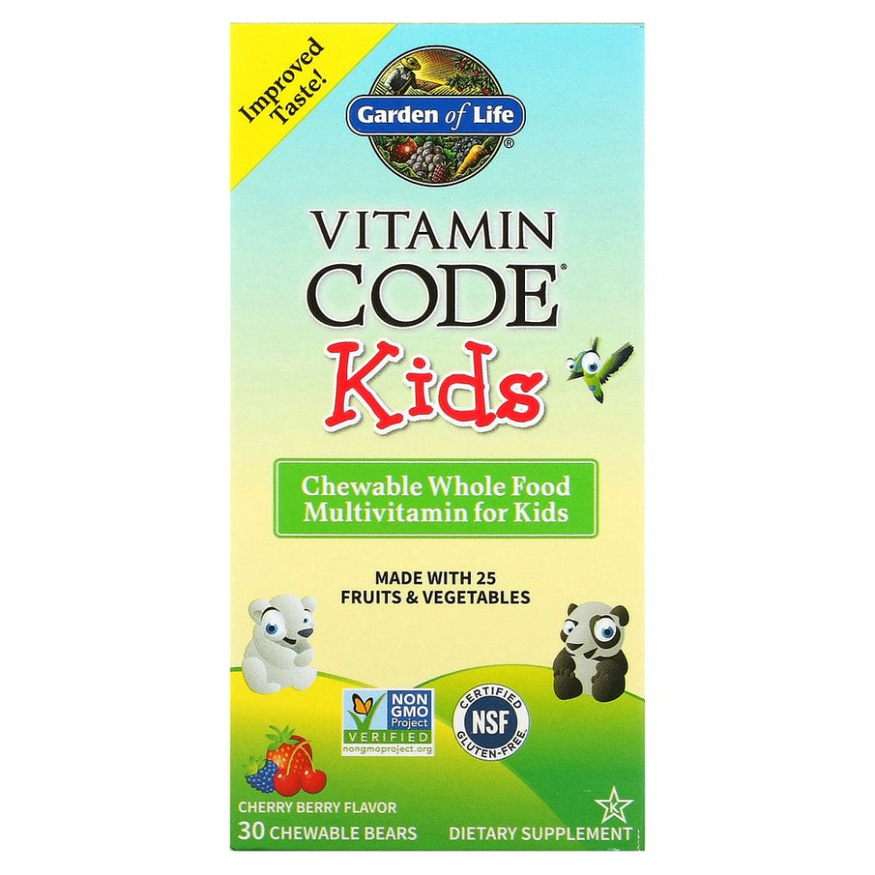  Garden of Life, Vitamin Code,  ,   , , 30      -     , -, 