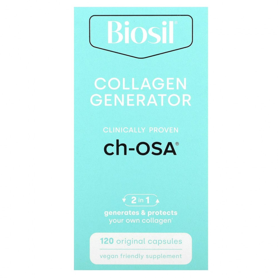  BioSil by Natural Factors, ch-OSA Advanced Collagen Generator,   , 120      -     , -, 