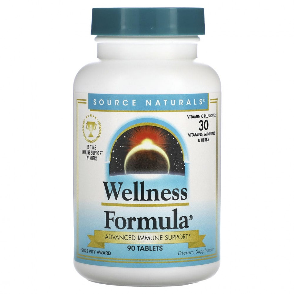  Source Naturals, Wellness Formula, 90     -     , -, 