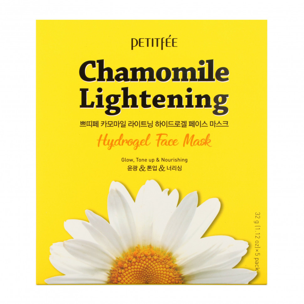 ������ ������ Petitfee, Chamomile Lightening, ������������ ����� ��� ����, 5 ��. �� 32 � (1,12 �����)  IHerb (������) ����