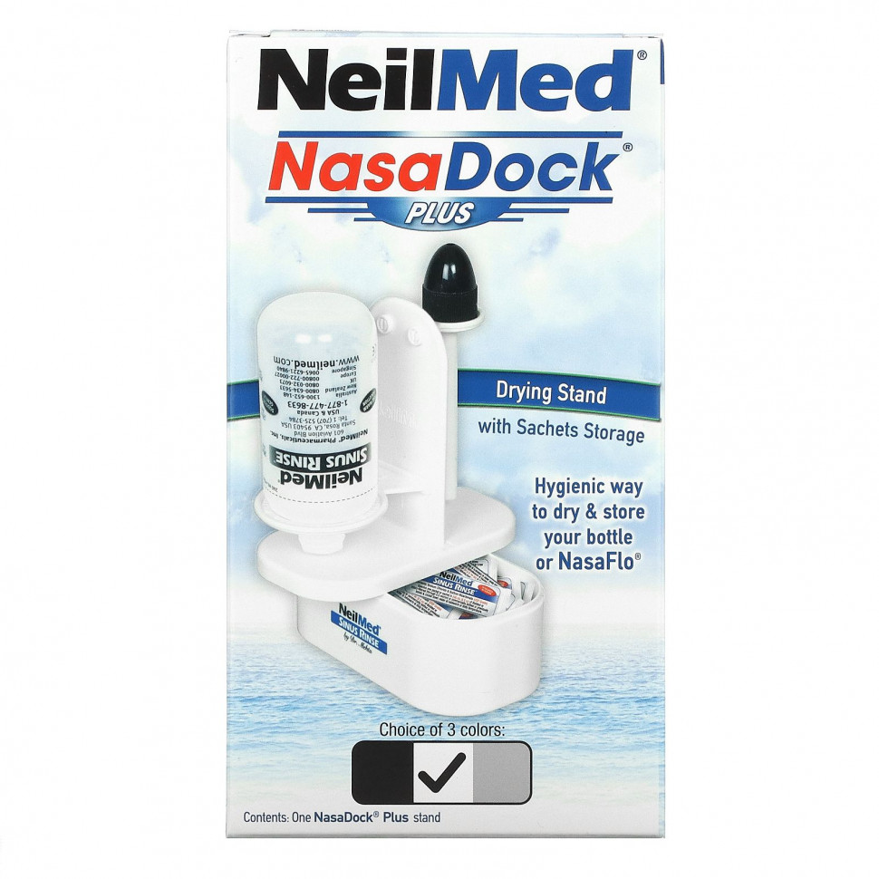 ������ ������ NeilMed, NasaDock Plus, ��������� ��� ����, �����, 1 ������ NasaDock Plus  IHerb (������) ����