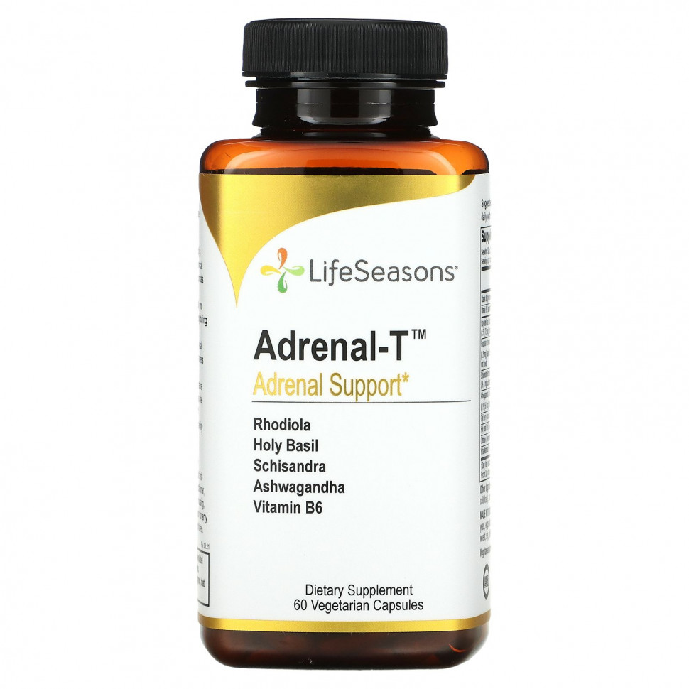 ������ ������ LifeSeasons, Adrenal-T, ������������� ���������, 60 �������������� ������  IHerb (������) ����