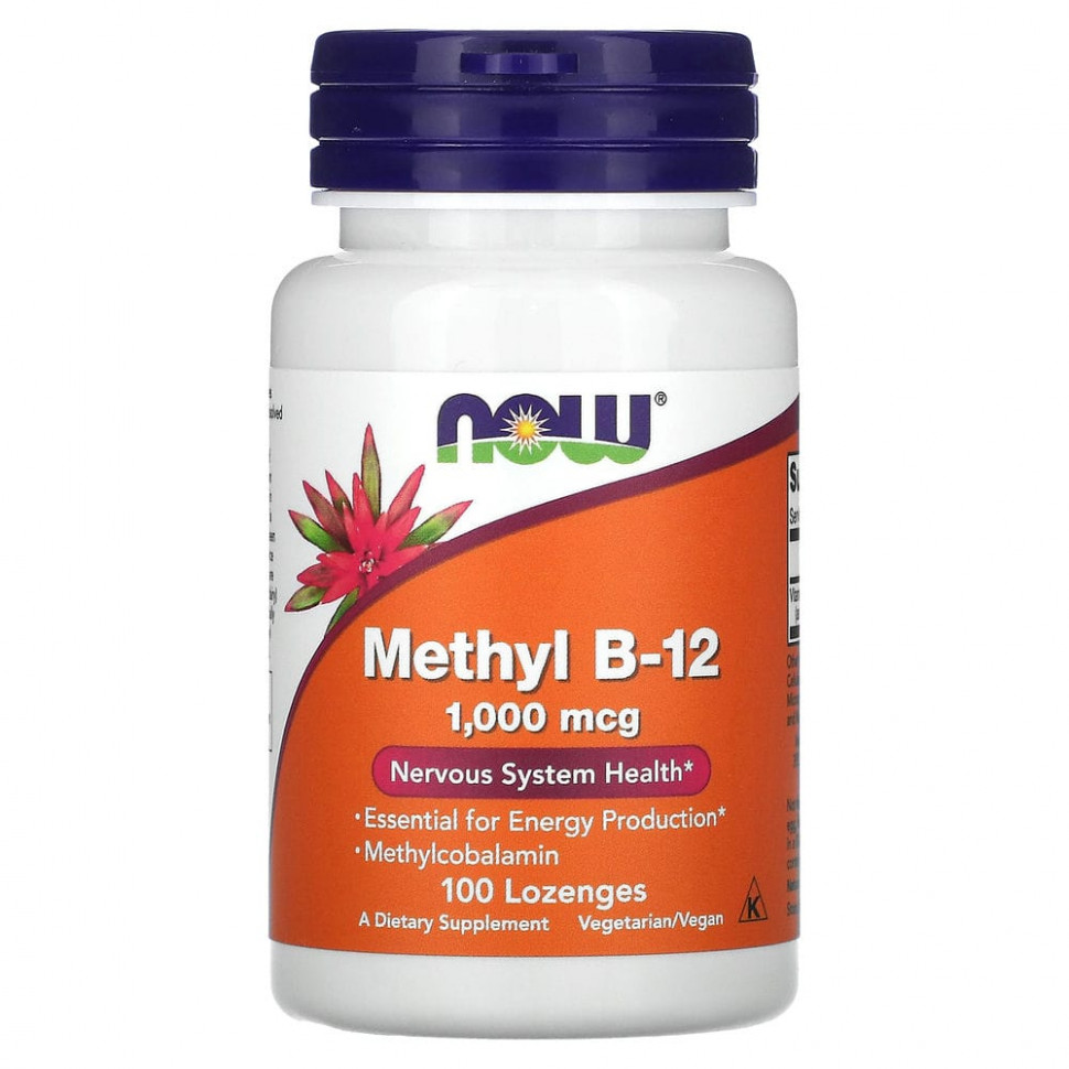  NOW Foods, Methyl B-12, , 1000 , 100       -     , -, 