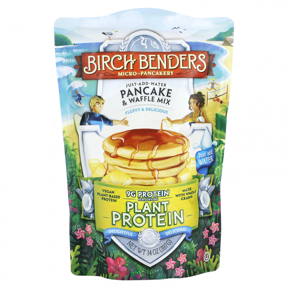 ������ ������ Birch Benders, ����� ��� ������ � ������, ������������ �����, 397 � (14 �����)  IHerb (������) ����