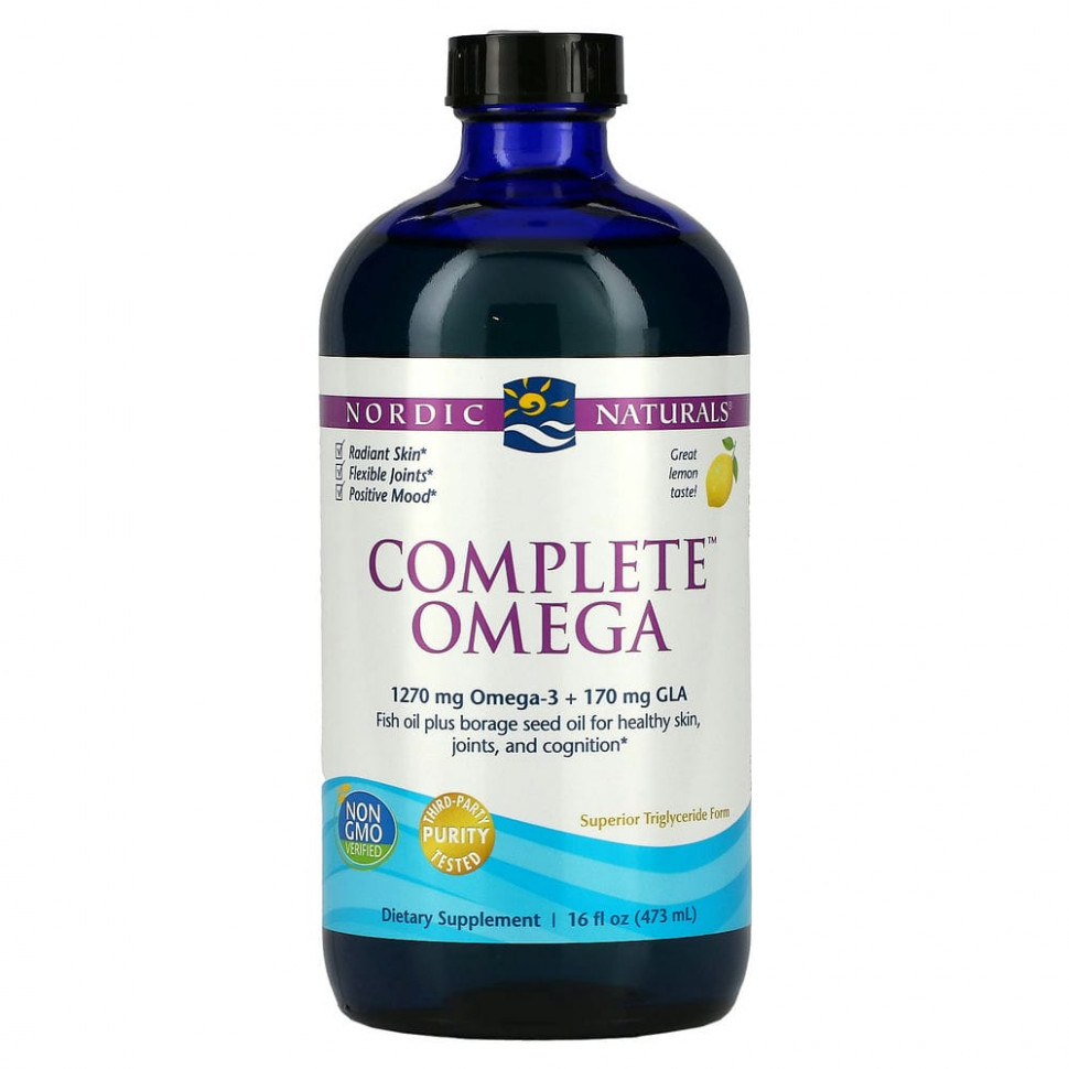  Nordic Naturals, Complete Omega, , 473  (16  )    -     , -, 