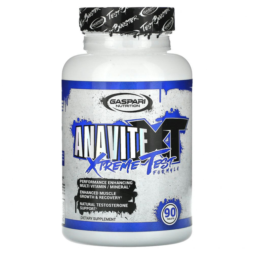  Gaspari Nutrition, Anavite Xtreme Test Formula`` 90     -     , -, 