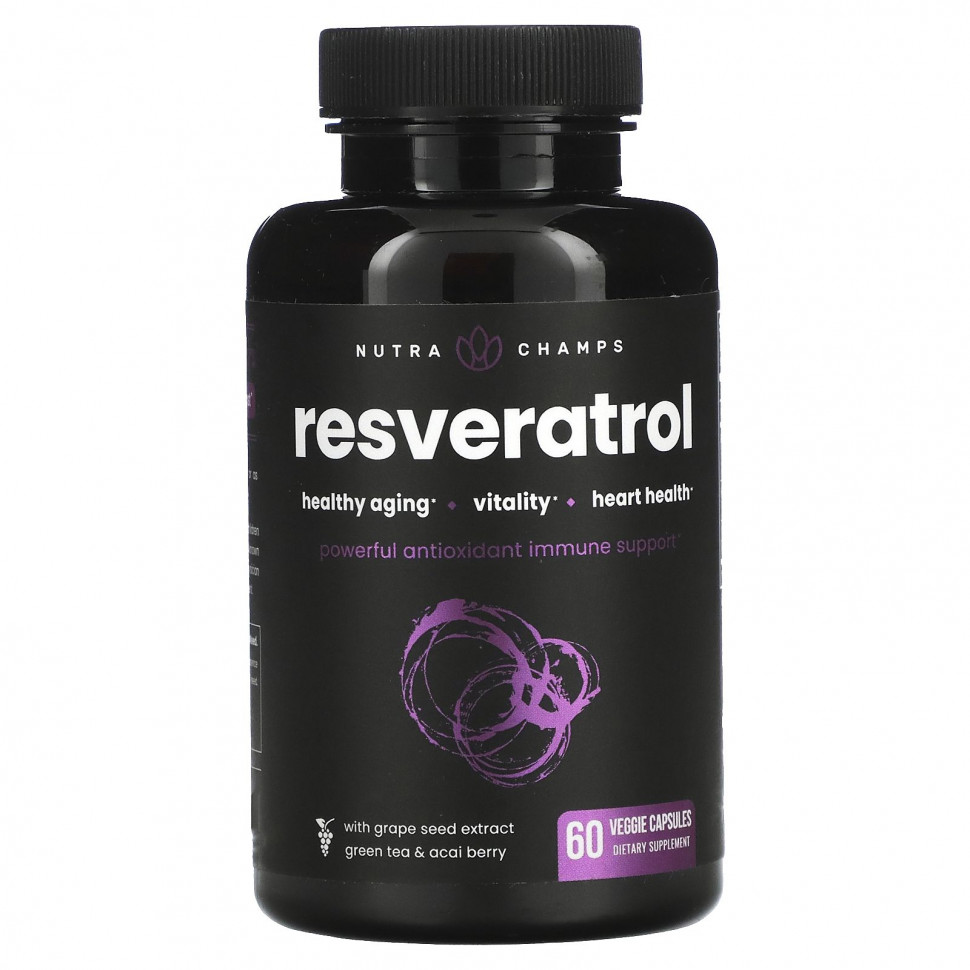 ������ ������ NutraChamps, Resveratrol, 60 Veggie Capsules  IHerb (������) ����