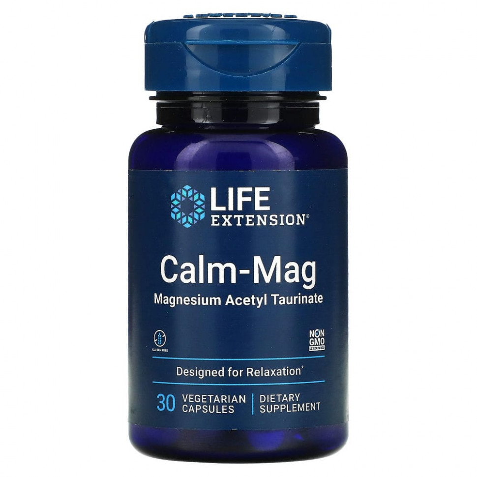 ������ ������ Life Extension, Calm-Mag, ������ �������� ������, 30 �������������� ������  IHerb (������) ����