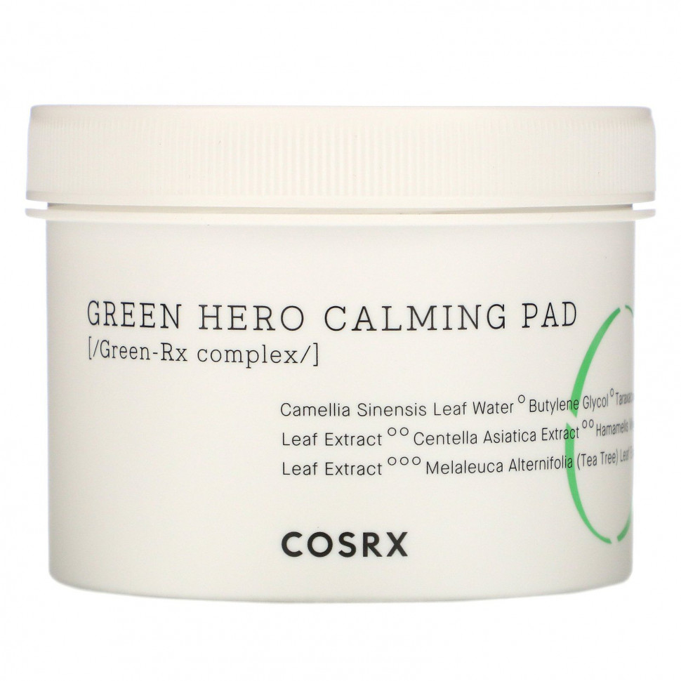  Cosrx, One Step Green Hero Calming Pad,  , 70 ., 135  (4,56 . )    -     , -, 