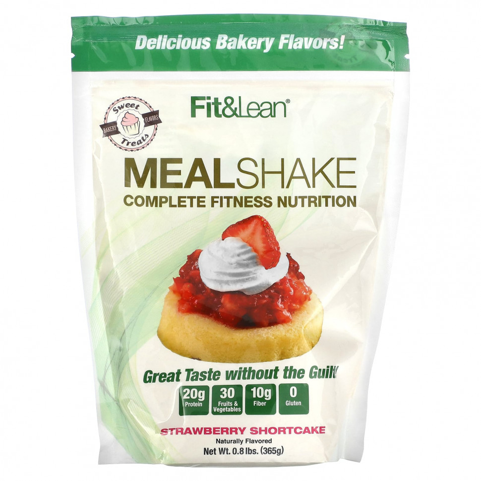  Fit & Lean, Meal Shake, Complete Fitness Nutrition,   , 365  (0,8 )    -     , -, 