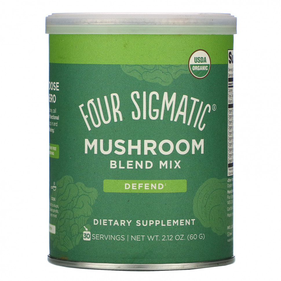 ������ ������ Four Sigmatic, ����� ���������� ������, 60 � (2,12 �����)  IHerb (������) ����