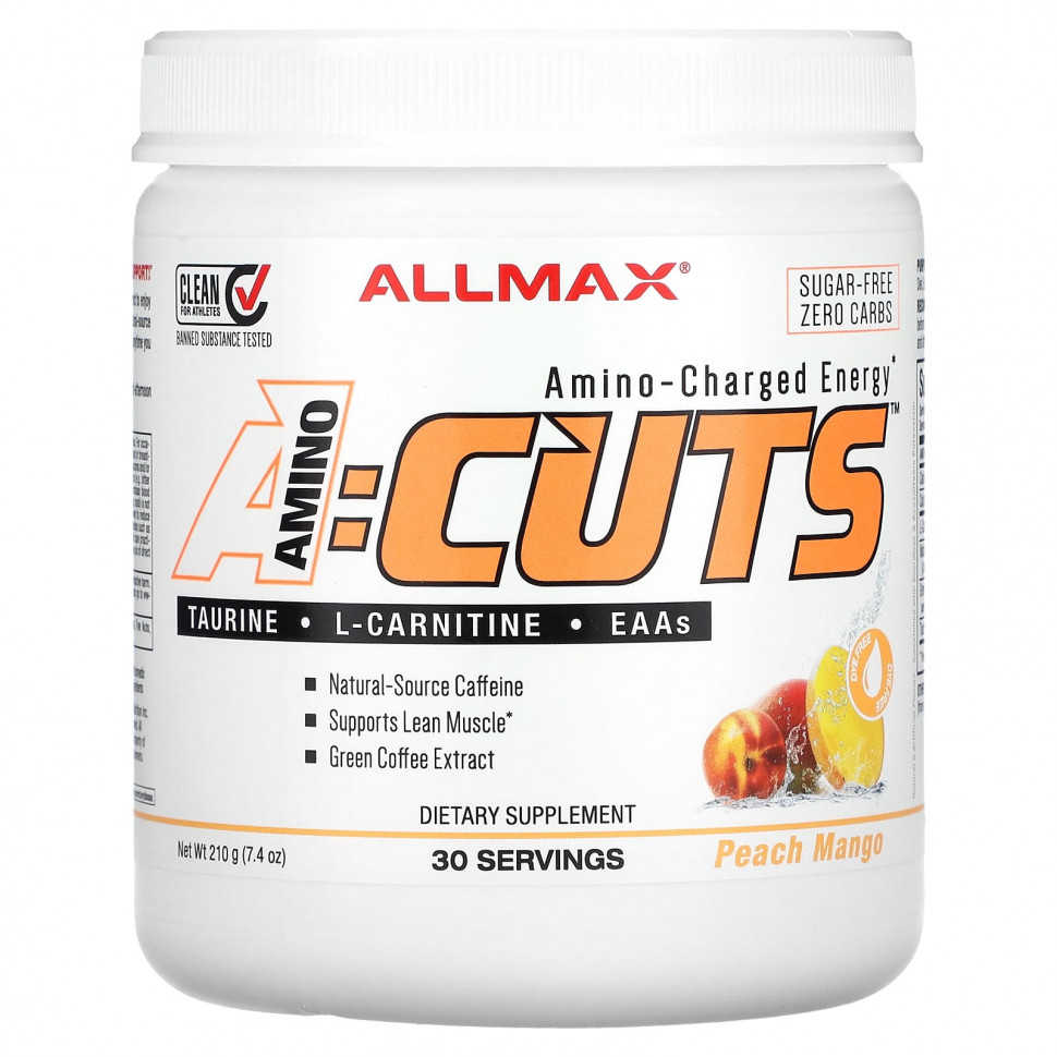 ������ ������ ALLMAX, AMINOCUTS, ������ � �����, 210 � (7,4 �����)  IHerb (������) ����