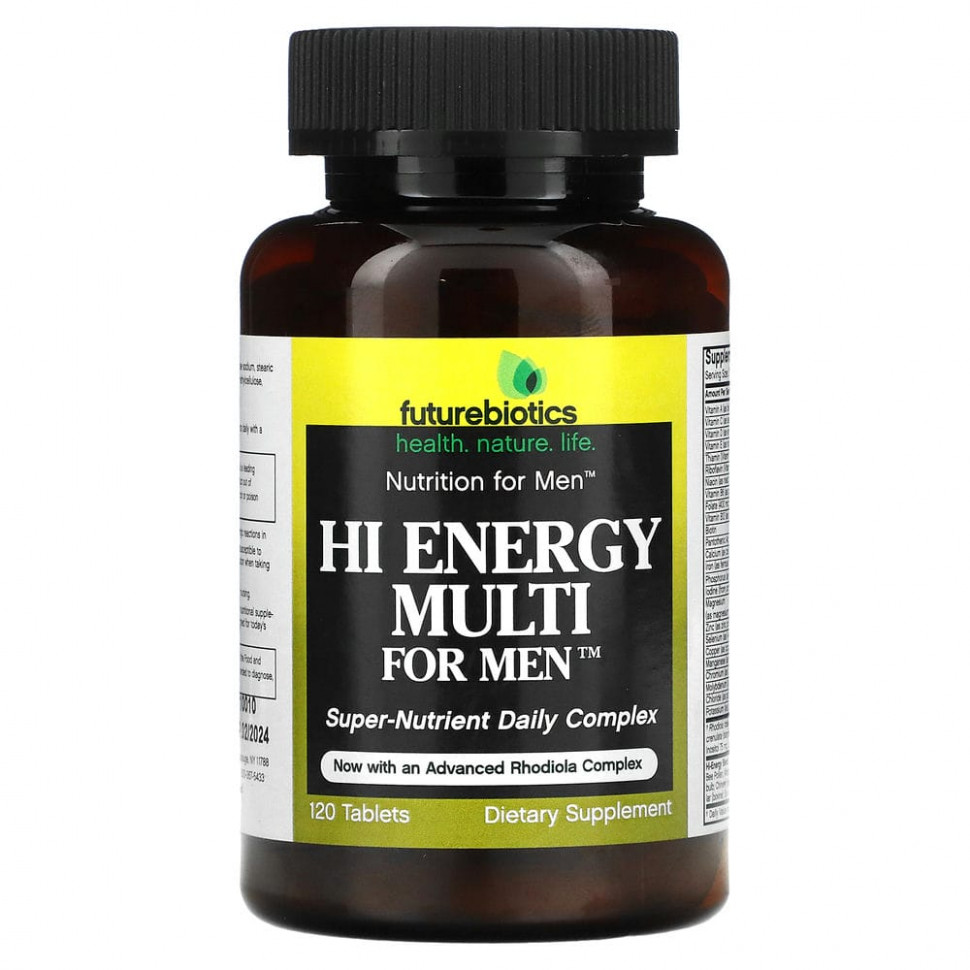  FutureBiotics, Hi Energy Multi,  , 120     -     , -, 