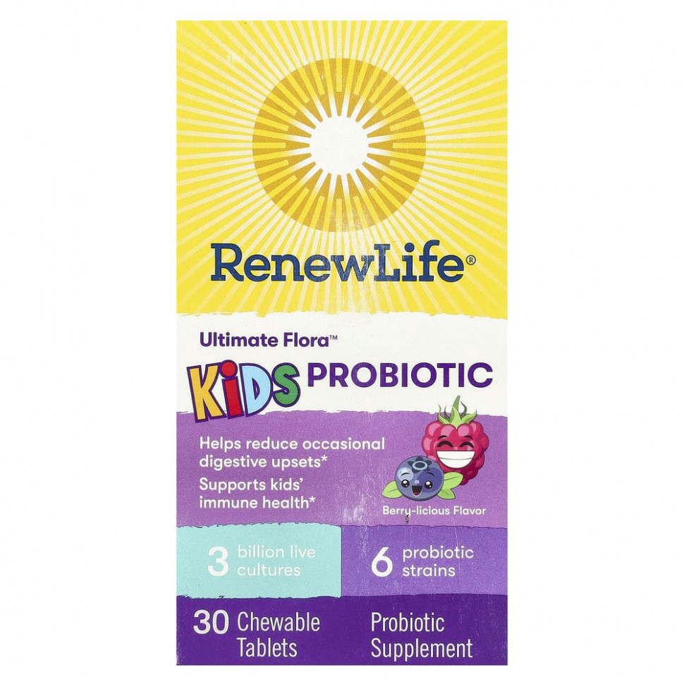  Renew Life, Ultimate Flora,   ,  , 3   , 30      -     , -, 