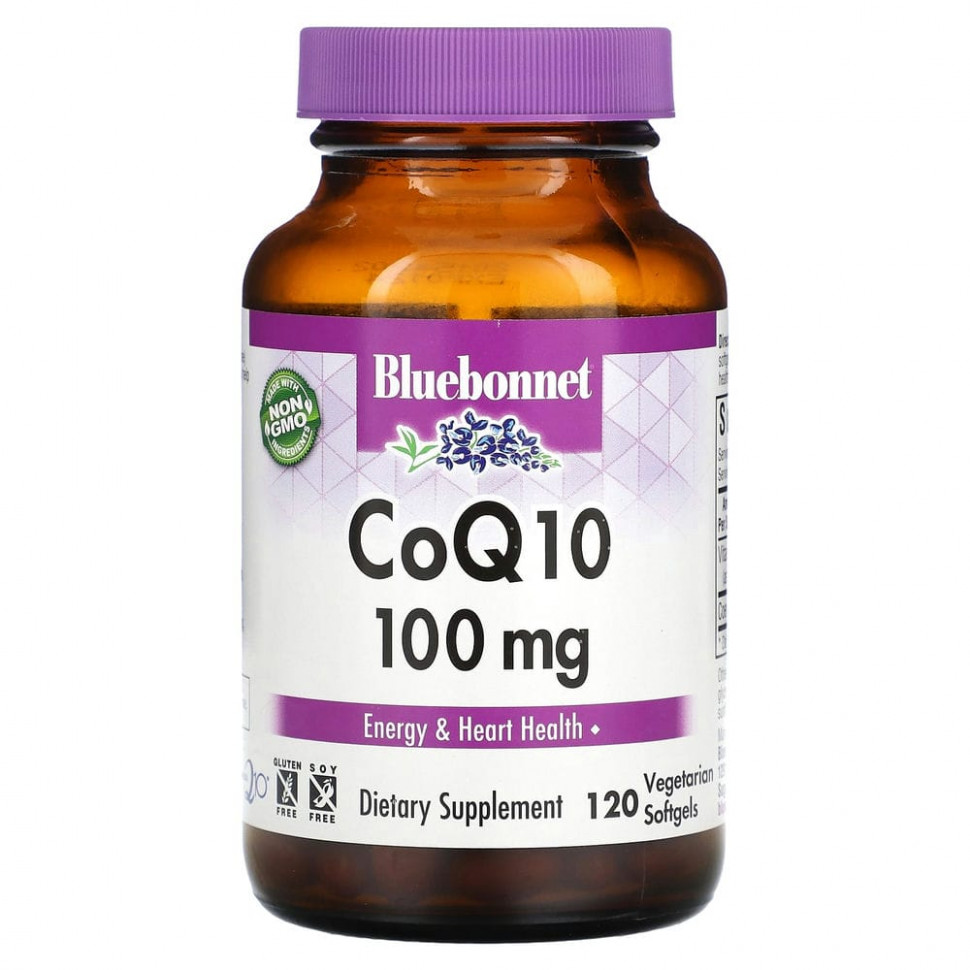  Bluebonnet Nutrition, CoQ10, 100 , 120      -     , -, 