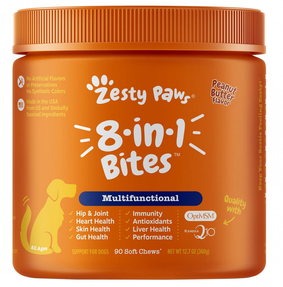  Zesty Paws,       , 8  1,   ,  , 90       -     , -, 