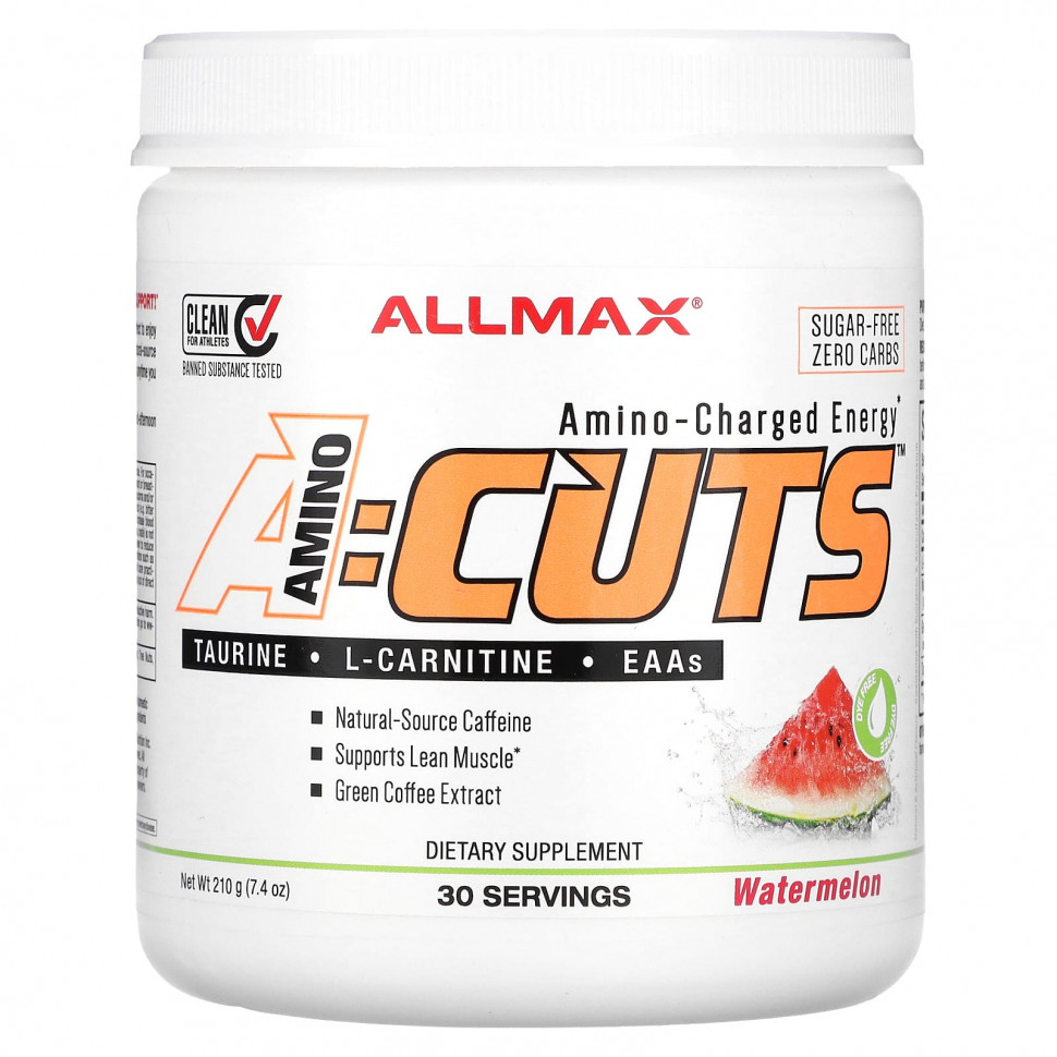 ������ ������ ALLMAX, ACUTS, Energy-Charged Energy, �����, 210 � (7,4 �����)  IHerb (������) ����