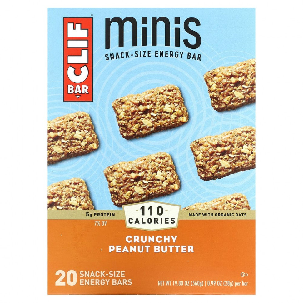  Clif Bar, Minis,    ,   , 20   28  (0,99 )    -     , -, 