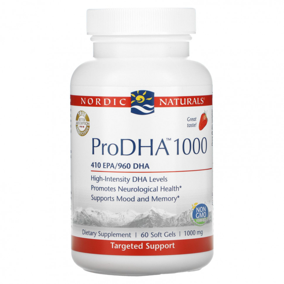  Nordic Naturals, ProDHA 1000,   ,   , 1000 , 60     -     , -, 