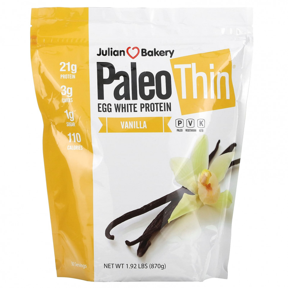 ������ ������ Julian Bakery, Paleo Thin, ������� �� ������� �����, ������, 870 � (1,92 �����)  IHerb (������) ����