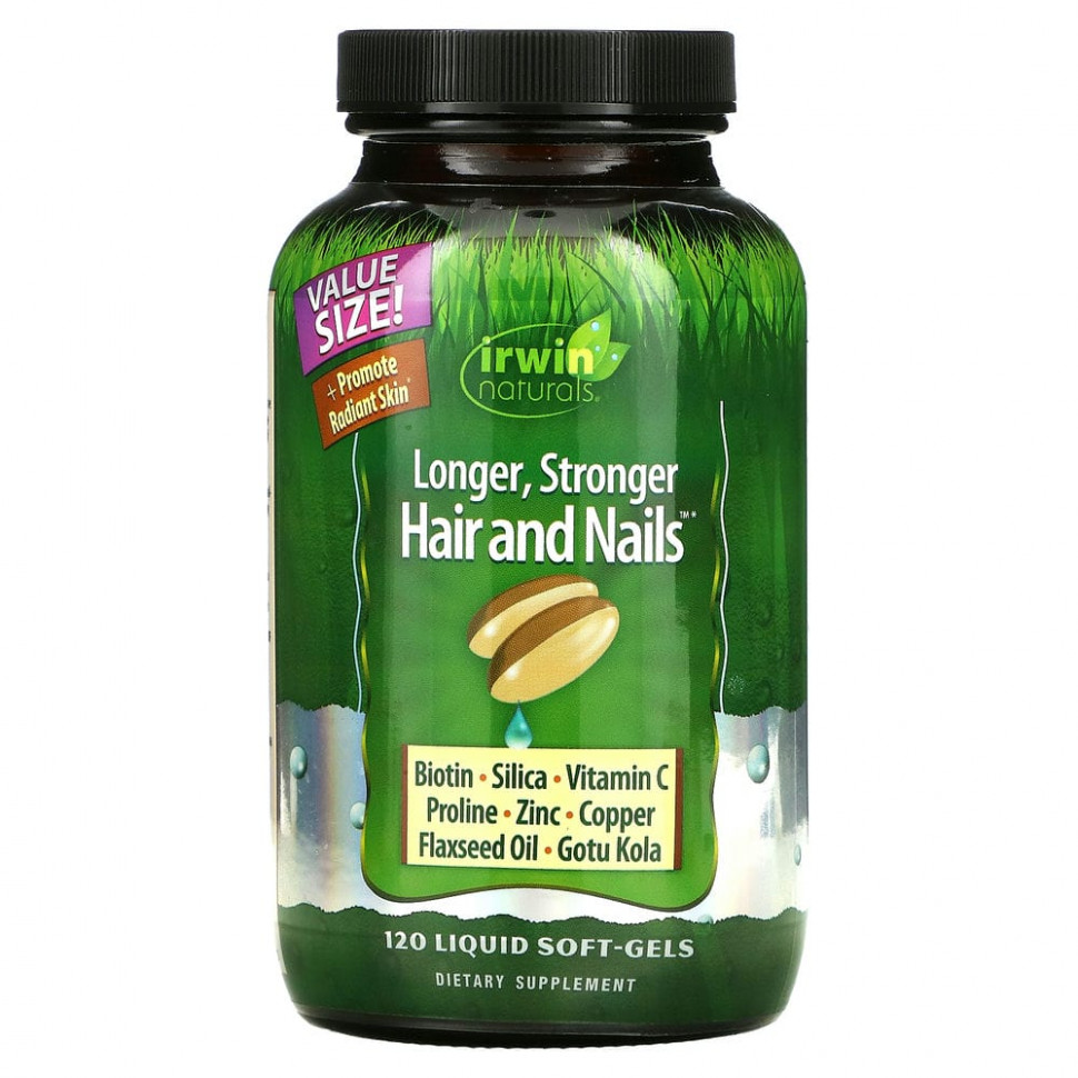 ������ ������ Irwin Naturals, Healthy Skin Hair Plus Nails, 120 ������ ����������� ������ � ���������  IHerb (������) ����